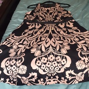 Black and Pink floral dress